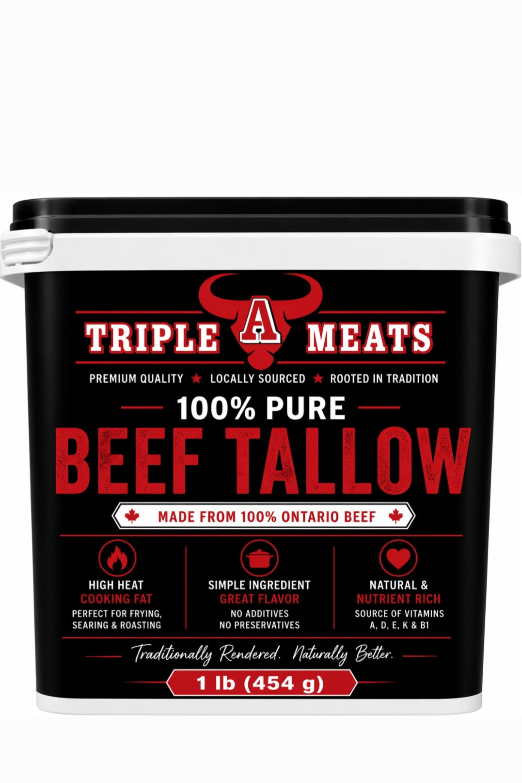 100% Pure Cooking Beef Tallow
